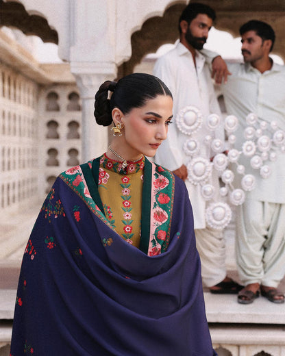 Jugnu | Khaddar 25 | Mitra - Casual Dress - available at Maria Faisal in UK and USA.