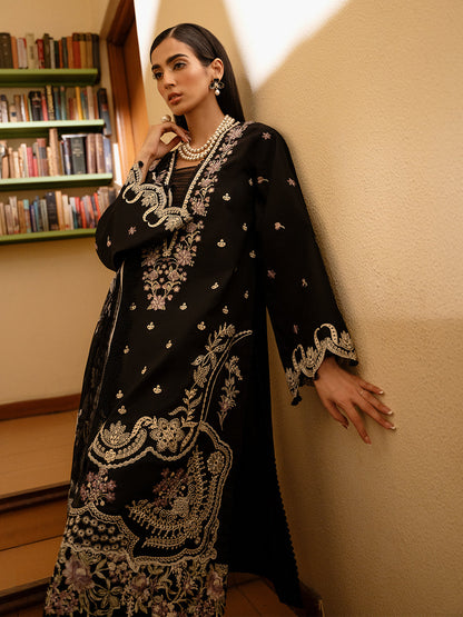 Izel | Dastak Luxury Lawn | QALAH - Ladies Clothes 