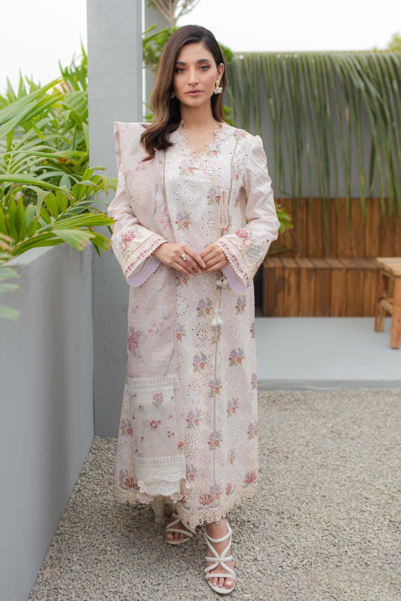 Qalamkar | Q Line Lawn Collection | JK-13 OPALINE - Ladies Clothes - Maria Faisal