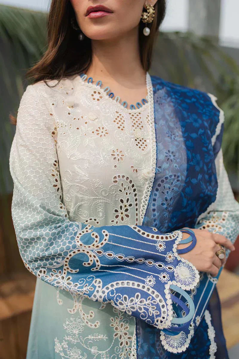 Qalamkar | Q Line Lawn Collection | JK-07 ELZA - Ladies Clothes - Maria Faisal