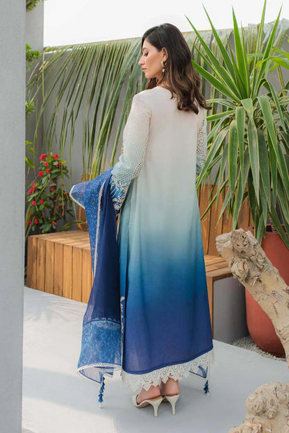 Qalamkar | Q Line Lawn Collection | JK-07 ELZA - Ladies Clothes - Maria Faisal