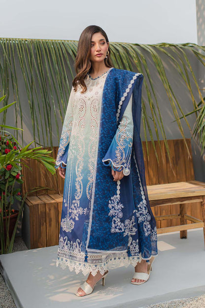 Qalamkar | Q Line Lawn Collection | JK-07 ELZA - Ladies Clothes - Maria Faisal