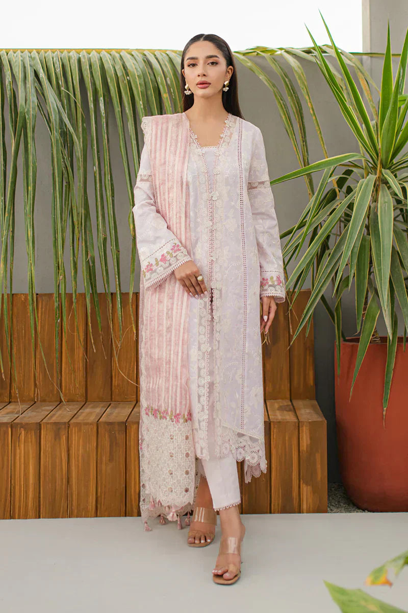 Qalamkar | Q Line Lawn Collection | JK-11 NIEVE - Ladies Clothes - Maria Faisal