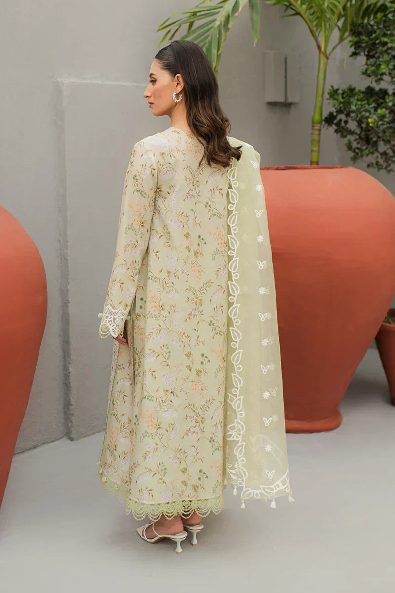 Qalamkar | Q Line Lawn Collection | JK-01 EULALIA