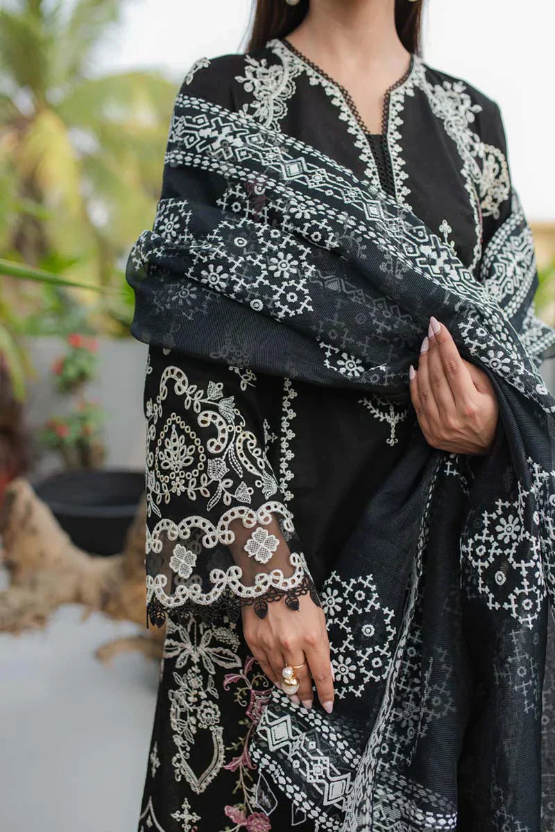 Qalamkar | Q Line Lawn Collection | JK-09 EVADNE - Ladies Clothes - Maria Faisal