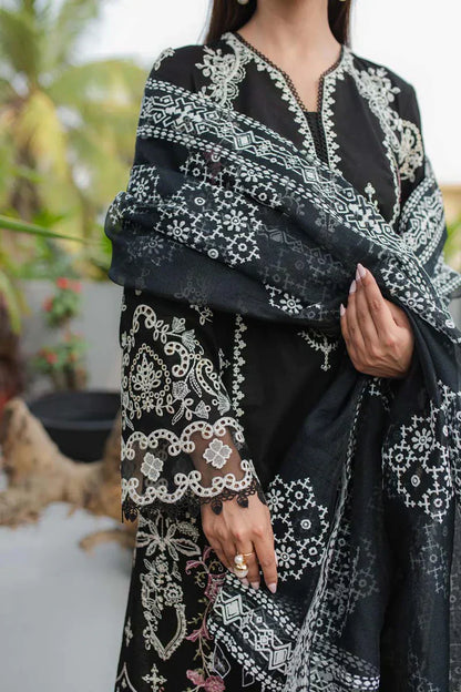Qalamkar | Q Line Lawn Collection | JK-09 EVADNE - Ladies Clothes - Maria Faisal