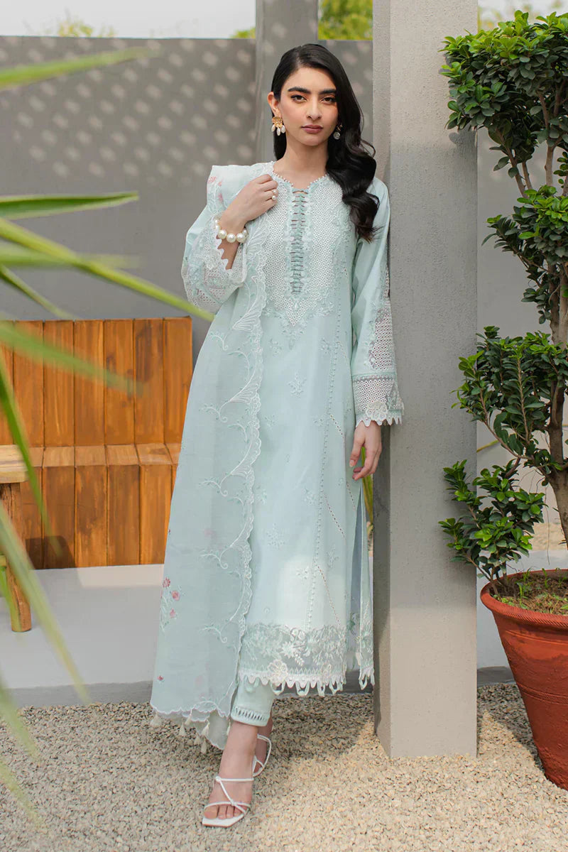 Qalamkar | Q Line Lawn Collection | JK-12 SIOFRA - Ladies Clothes - Maria Faisal
