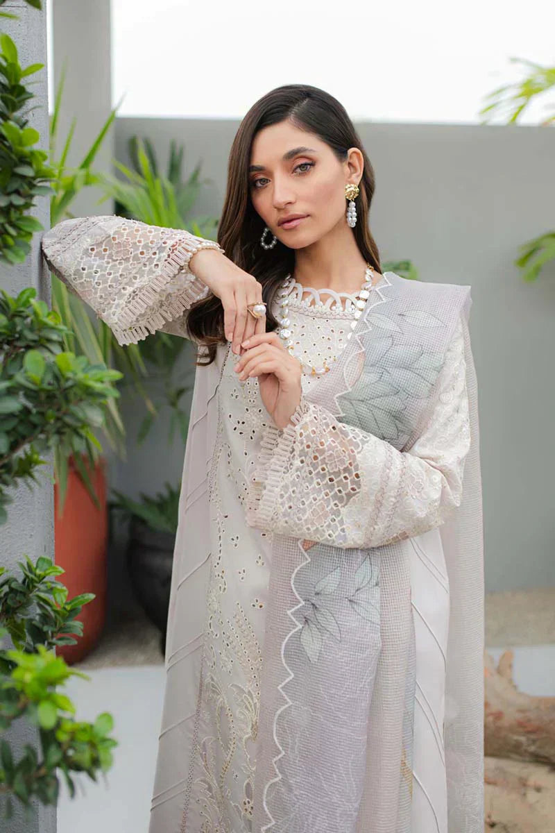 Qalamkar | Q Line Lawn Collection | JK-08 AURELIA - Ladies Clothes - Maria Faisal