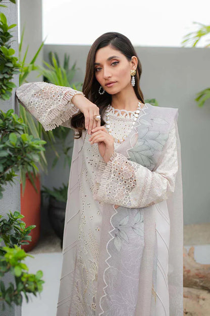 Qalamkar | Q Line Lawn Collection | JK-08 AURELIA - Ladies Clothes - Maria Faisal