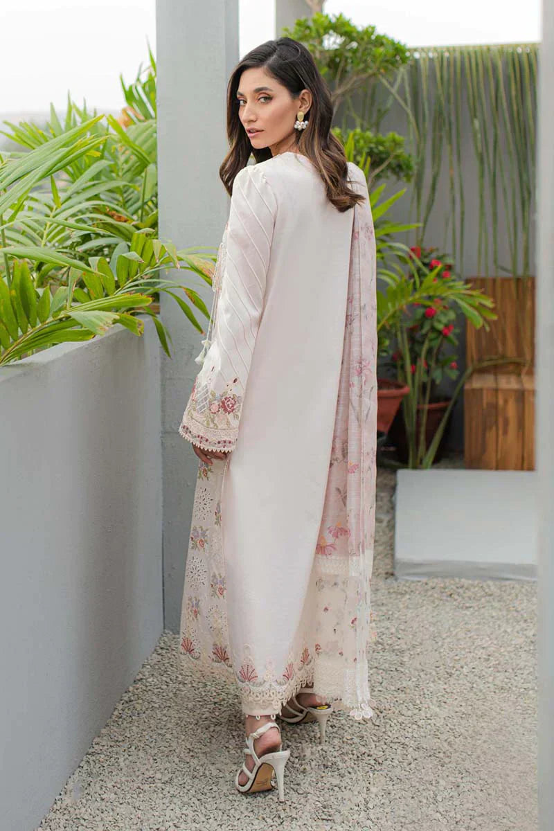 Qalamkar | Q Line Lawn Collection | JK-13 OPALINE