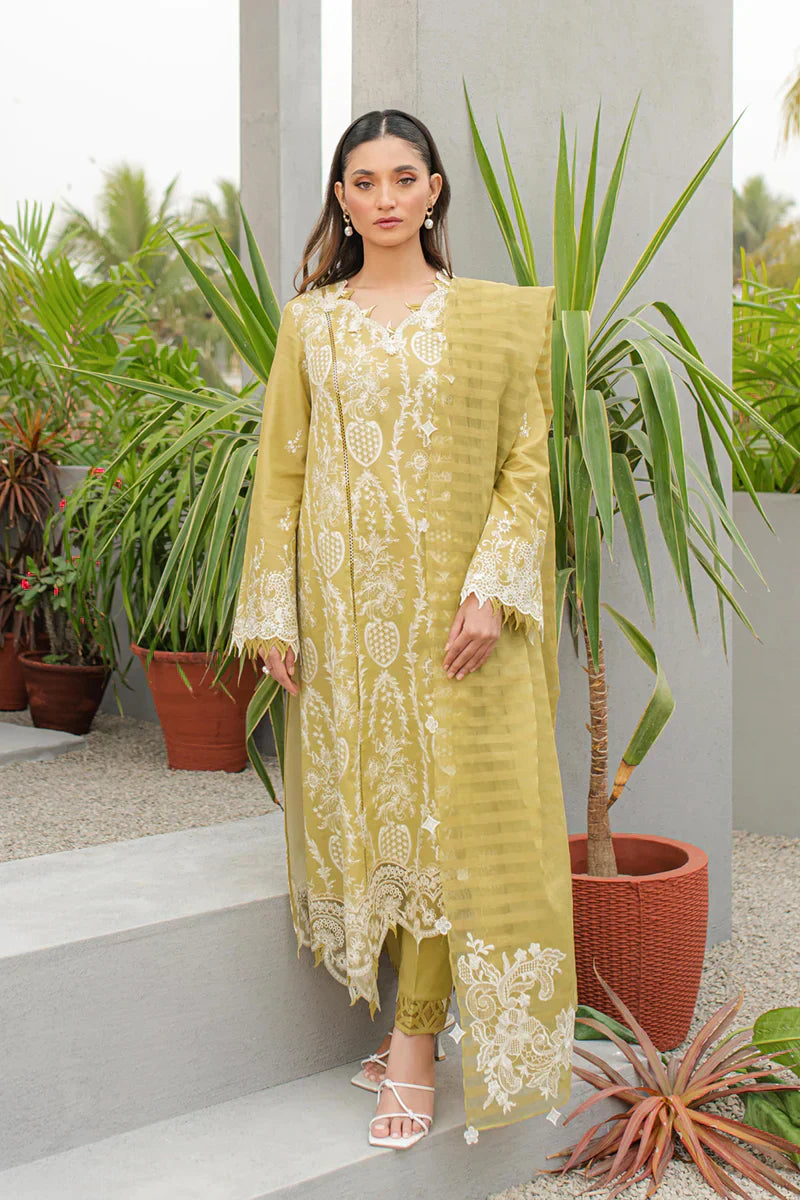 Qalamkar | Q Line Lawn Collection | JK-02 MELIS - Ladies Clothes - Maria Faisal