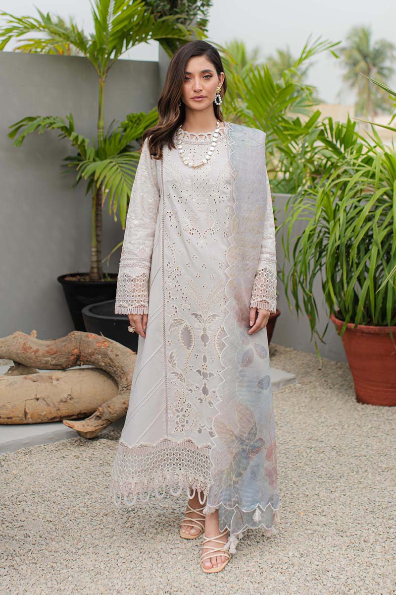 Qalamkar | Q Line Lawn Collection | JK-08 AURELIA - Ladies Clothes - Maria Faisal