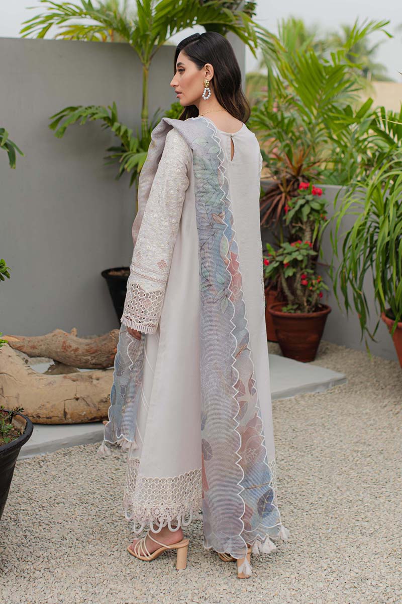 Qalamkar | Q Line Lawn Collection | JK-08 AURELIA