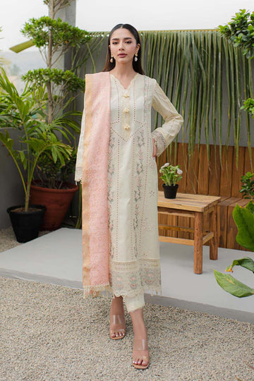 Qalamkar | Q Line Lawn Collection | JK-05 MELIORA