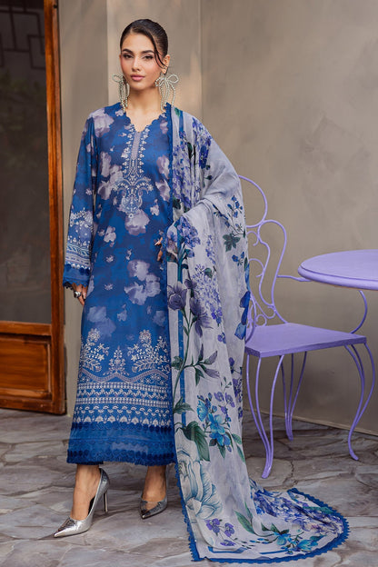 Nureh | Signature Prints 26 | SP-157 - Luxury Dress - available at Maria Faisal in UK and USA.