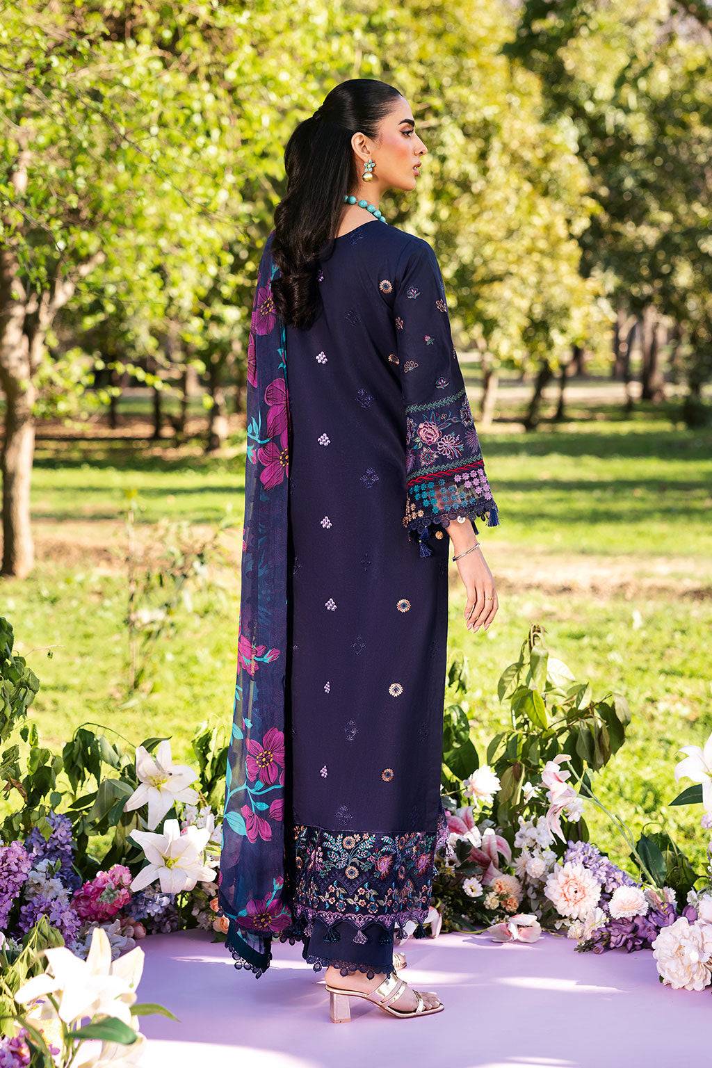 Ramsha | Riwayat Lawn Collection | Y-1307 by Maria Faisal - Registered Vendor of : Ramsha - type : Ladies Clothes - 100% original wedding dresses