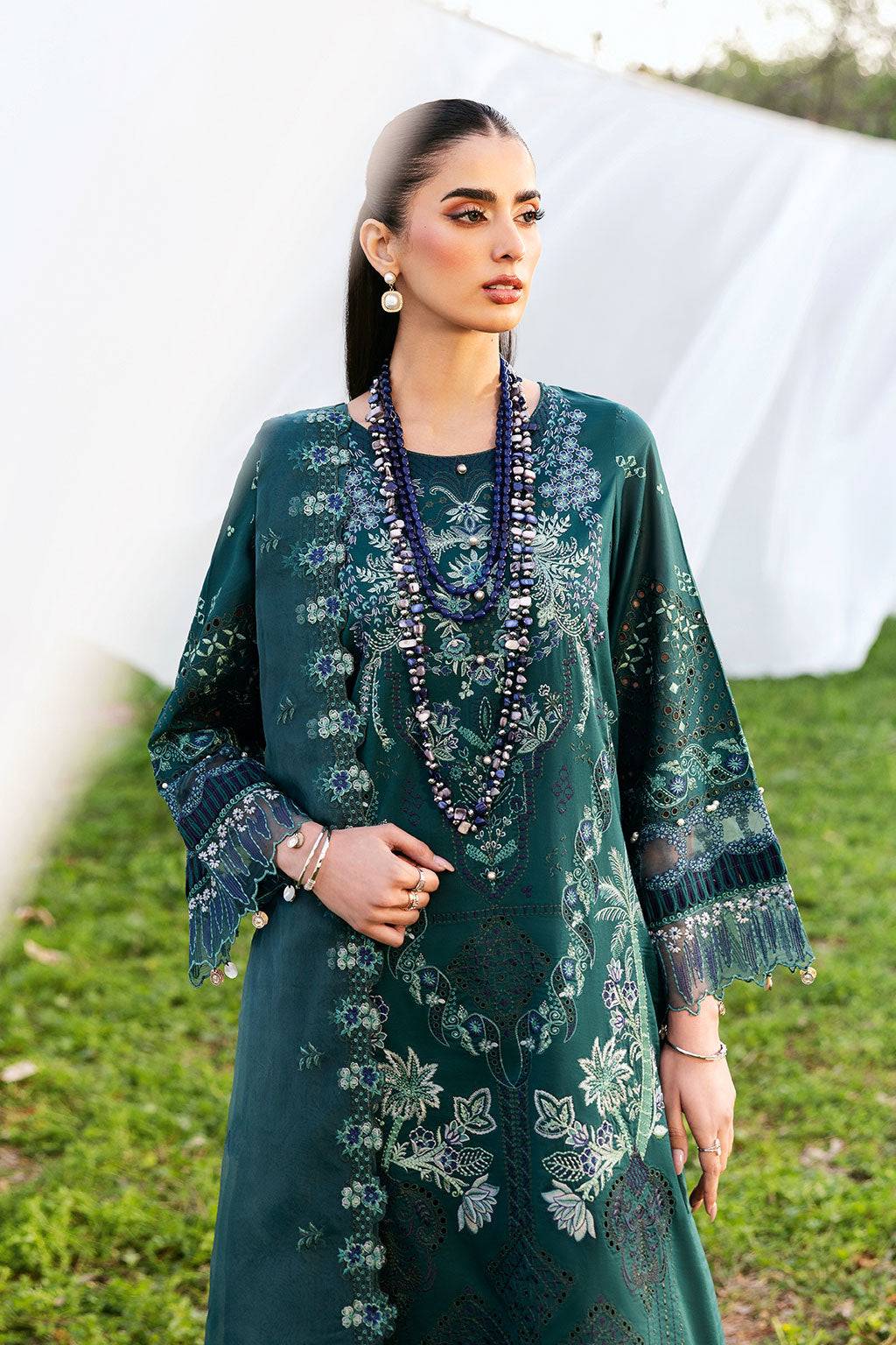 Ramsha | Riwayat Lawn Collection | Y-1304 by Maria Faisal - Registered Vendor of : Ramsha - type : Ladies Clothes - 100% original wedding dresses