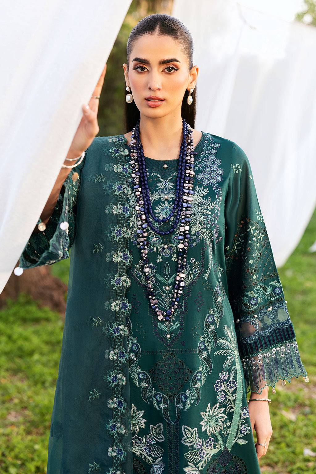 Ramsha | Riwayat Lawn Collection | Y-1304 by Maria Faisal - Registered Vendor of : Ramsha - type : Ladies Clothes - 100% original wedding dresses