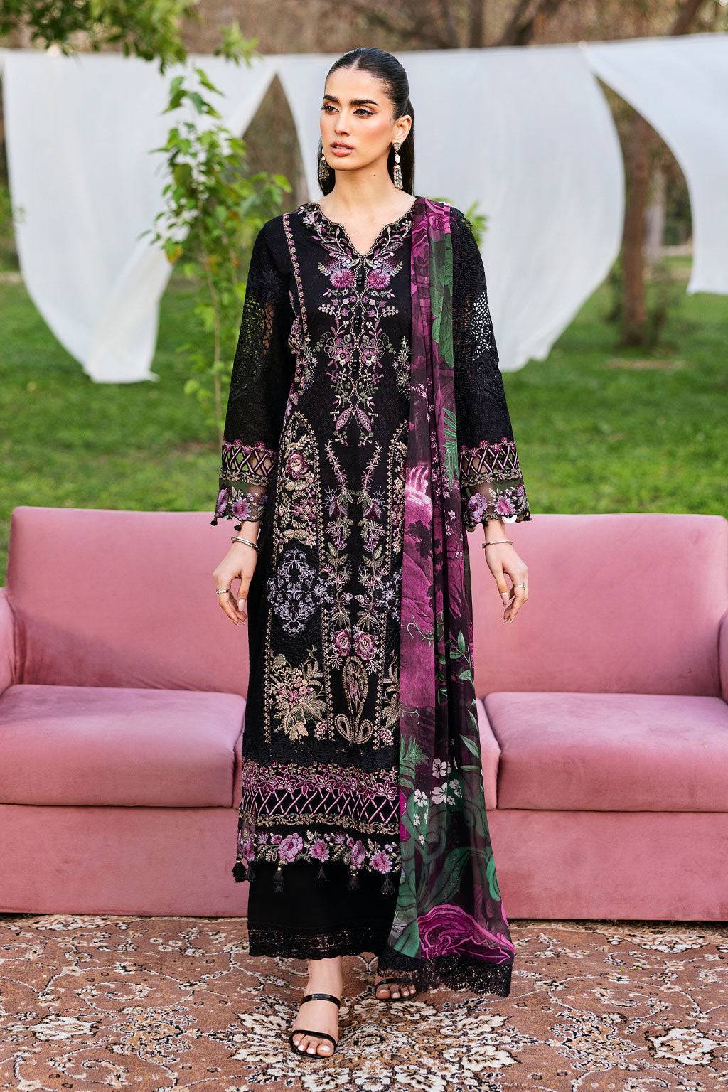 Ramsha | Riwayat Lawn Collection | Y-1302 by Maria Faisal - Registered Vendor of : Ramsha - type : Ladies Clothes - 100% original wedding dresses