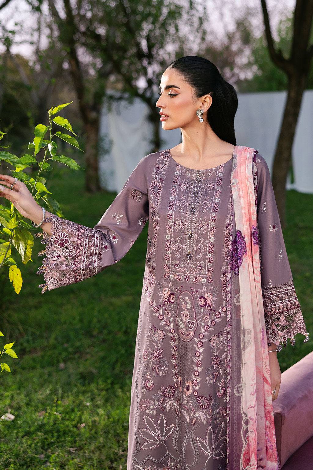 Ramsha | Riwayat Lawn Collection | Y-1310 by Maria Faisal - Registered Vendor of : Ramsha - type : Ladies Clothes - 100% original wedding dresses