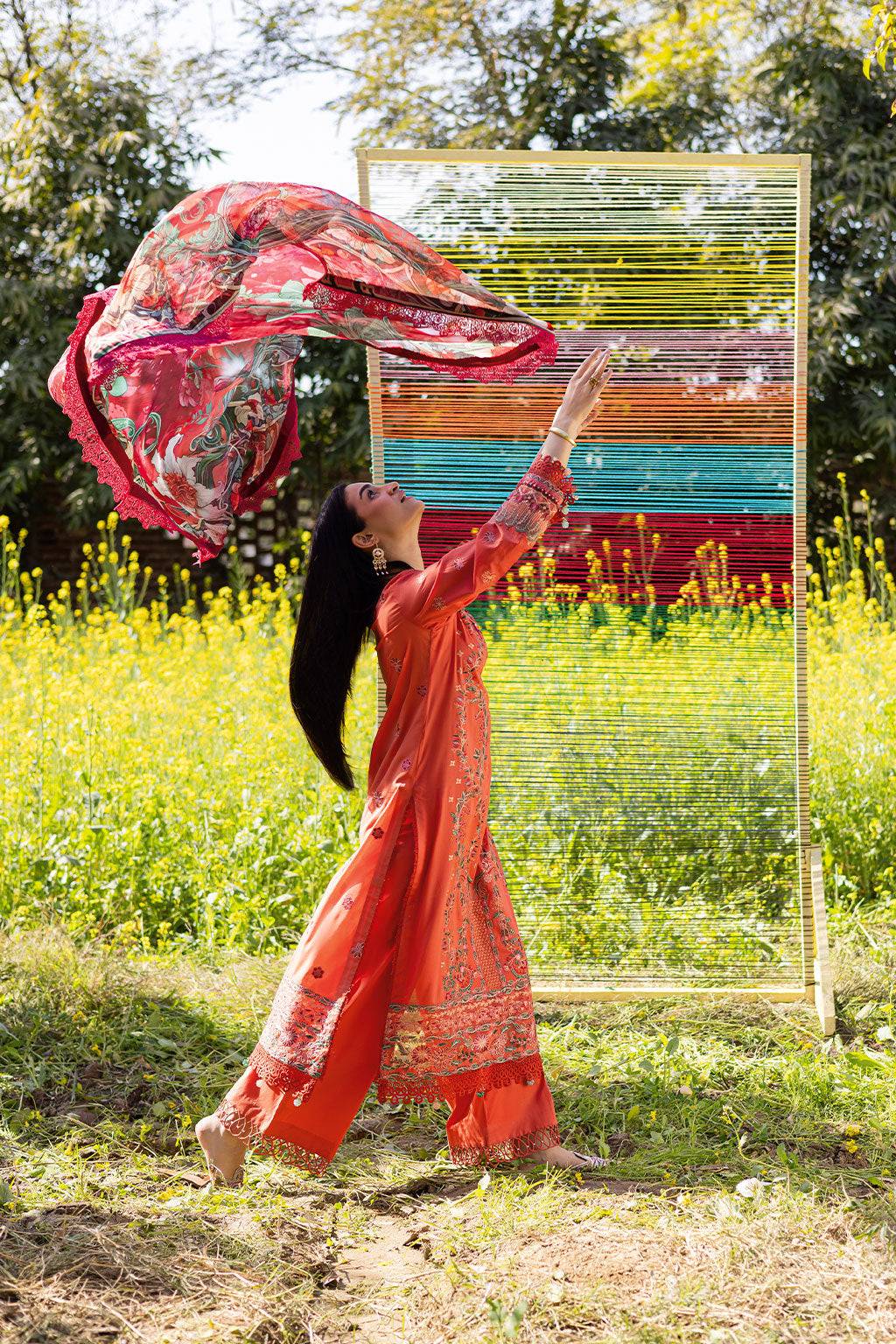Ramsha | Riwayat Lawn Collection | Y-1205 by Maria Faisal - Registered Vendor of : Ramsha - type : Ladies Clothes - 100% original wedding dresses