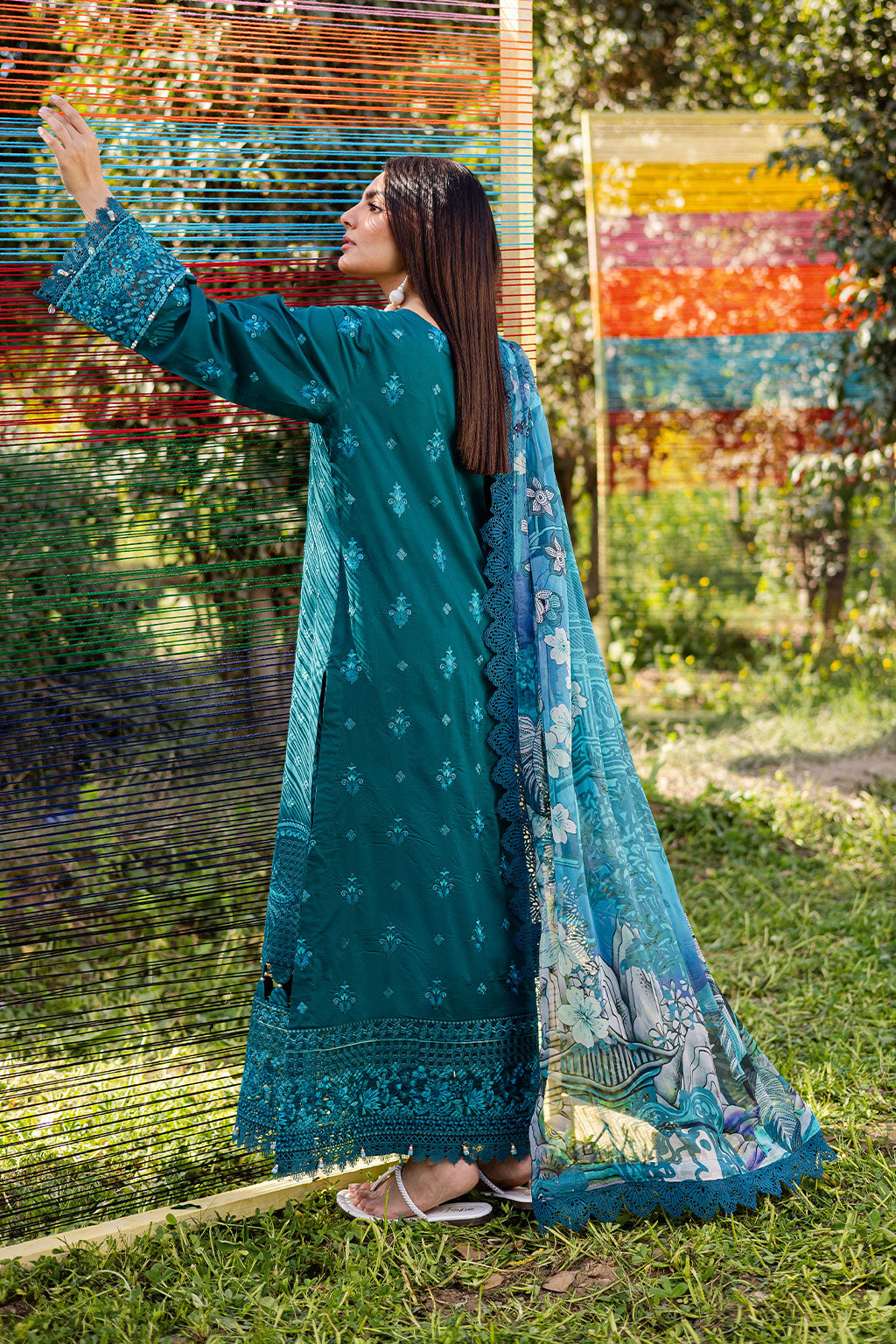 Ramsha | Riwayat Lawn Collection | Y-1206 - Ladies Clothes - Maria Faisal