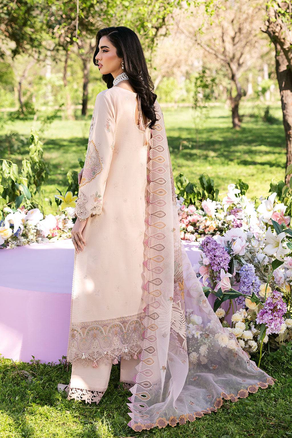 Ramsha | Riwayat Lawn Collection | Y-1308 by Maria Faisal - Registered Vendor of : Ramsha - type : Ladies Clothes - 100% original wedding dresses