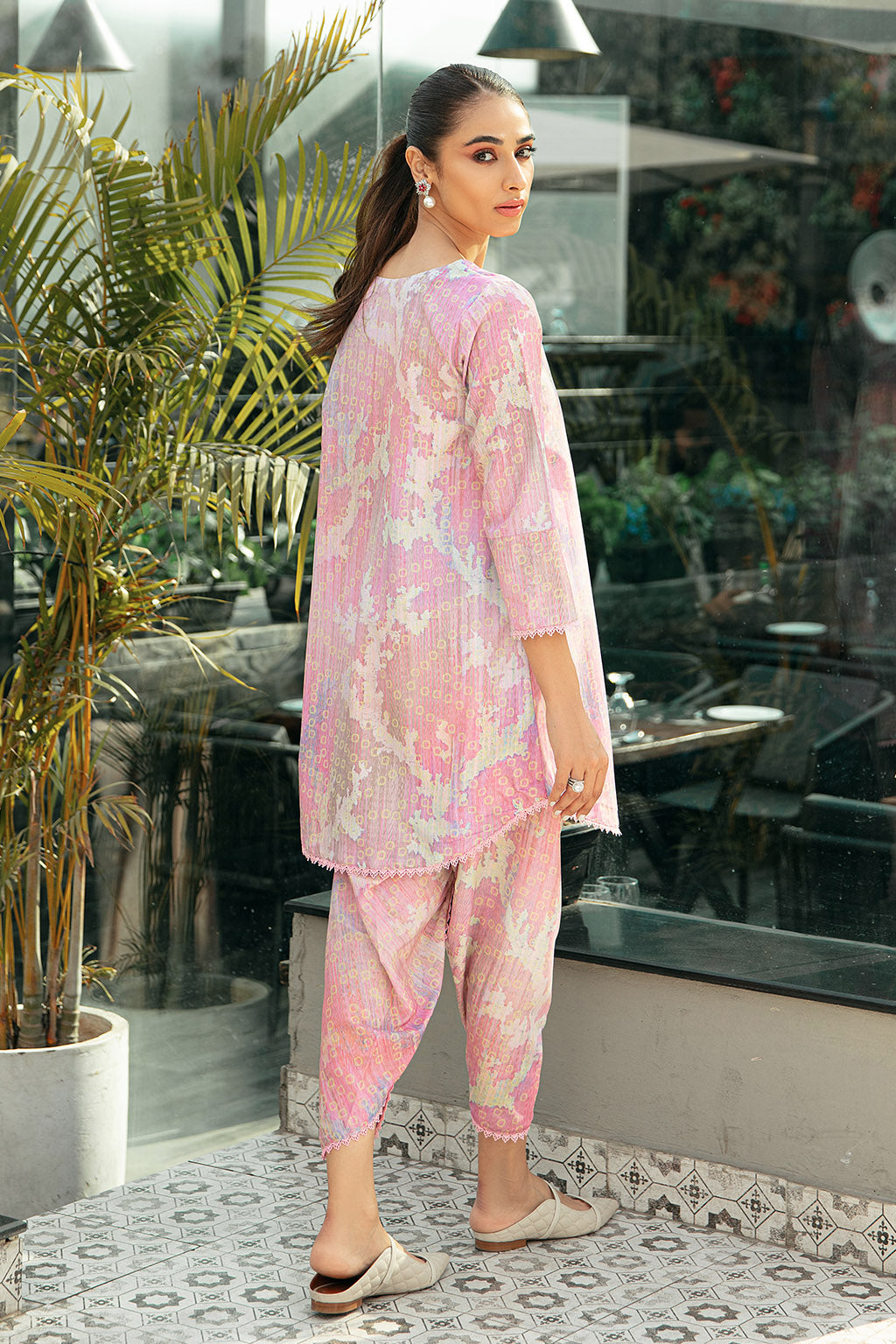 Vanya | Co Ords | CO-31 - Casual Dress - available at Maria Faisal in UK and USA.