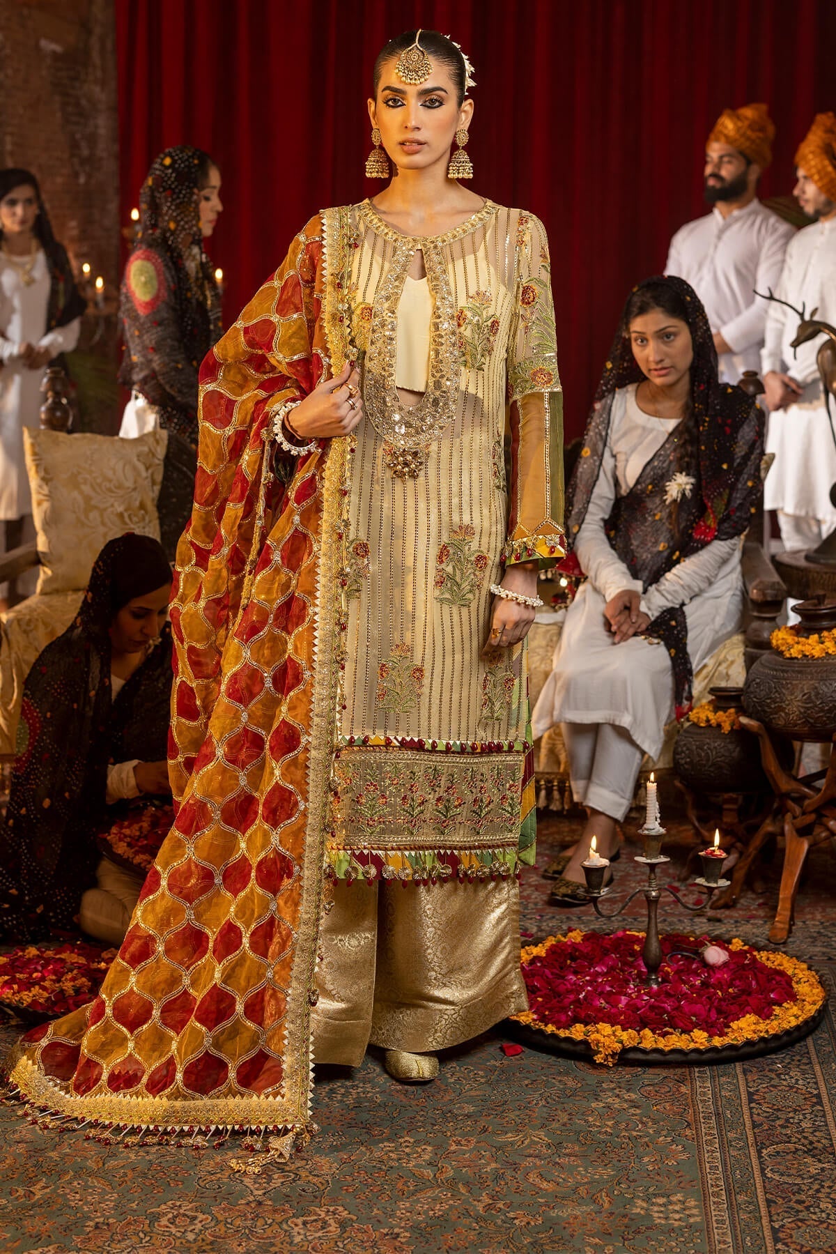 Raeesa Premium | Saf e Awwal Wedding Formals | D-7