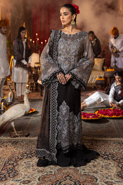 Raeesa Premium | Saf e Awwal Wedding Formals | D-4 - Designer Dress with Intricate embroidery and embellishments. Shop elegent wedding dress at Maria Faisal.