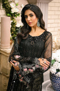 Raeesa Premium | Wajadan Wedding Formals | WD-3 Metal Black - Designer Dress with Intricate embroidery and embellishments. Shop elegent wedding dress at Maria Faisal.