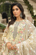 Raeesa Premium | Wajadan Wedding Formals | WD-8 Ivory - Designer Dress with Intricate embroidery and embellishments. Shop elegent wedding dress at Maria Faisal.
