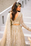 Raeesa Premium | Wajadan Wedding Formals |  WD-1 Pearl White - Designer Dress with Intricate embroidery and embellishments. Shop elegent wedding dress at Maria Faisal.