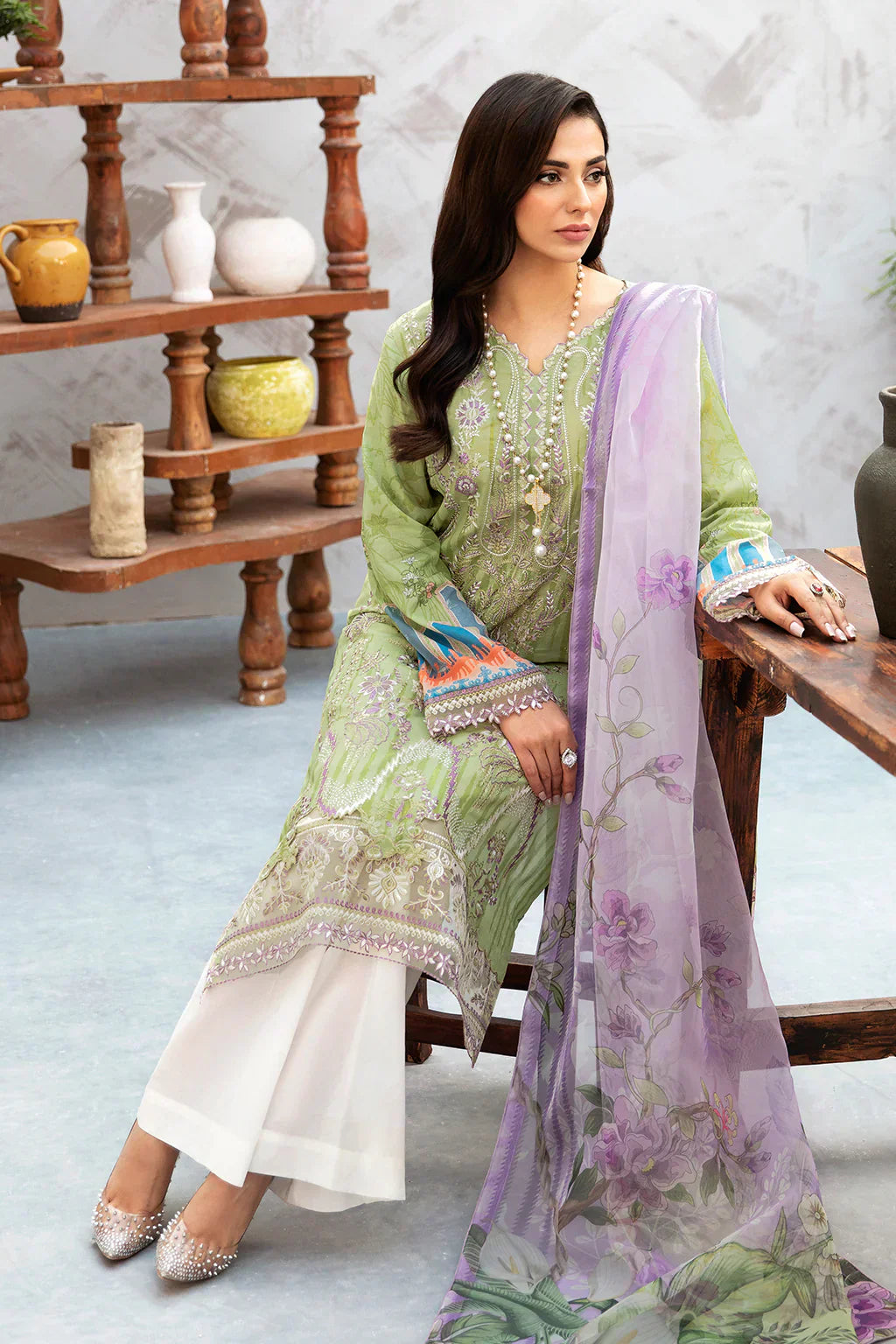 Ramsha | Ghazal Lawn 24 | L-904 - Ladies Clothes - Maria Faisal