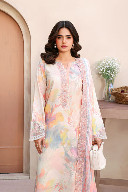 Ramsha | Naqsh Embroidered Rawsilk | RS-01 - Luxury Dress - available at Maria Faisal in UK and USA.