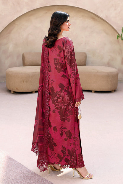 Ramsha | Naqsh Embroidered Rawsilk | RS-04 - Luxury Dress - available at Maria Faisal in UK and USA.