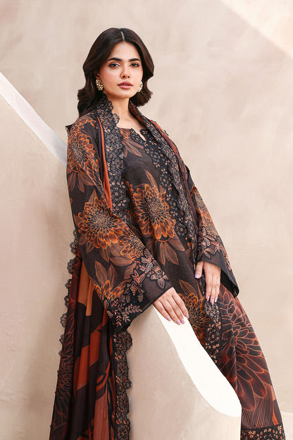 Ramsha | Naqsh Embroidered Rawsilk | RS-02 - Luxury Dress - available at Maria Faisal in UK and USA.