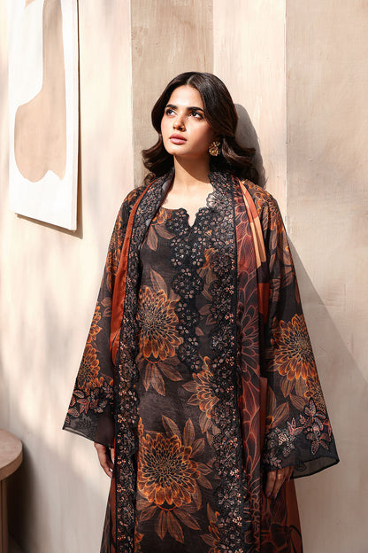 Ramsha | Naqsh Embroidered Rawsilk | RS-02 - Luxury Dress - available at Maria Faisal in UK and USA.
