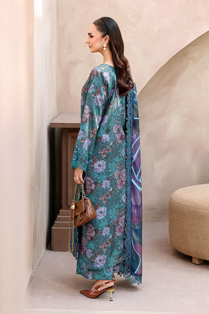 Ramsha | Naqsh Embroidered Rawsilk | RS-03 - Luxury Dress - available at Maria Faisal in UK and USA.