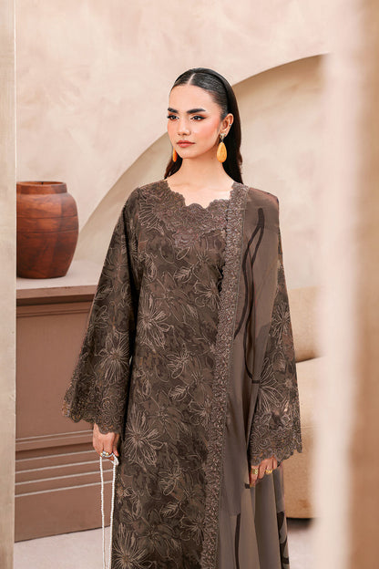 Ramsha | Naqsh Embroidered Rawsilk | RS-08 - Luxury Dress - available at Maria Faisal in UK and USA.