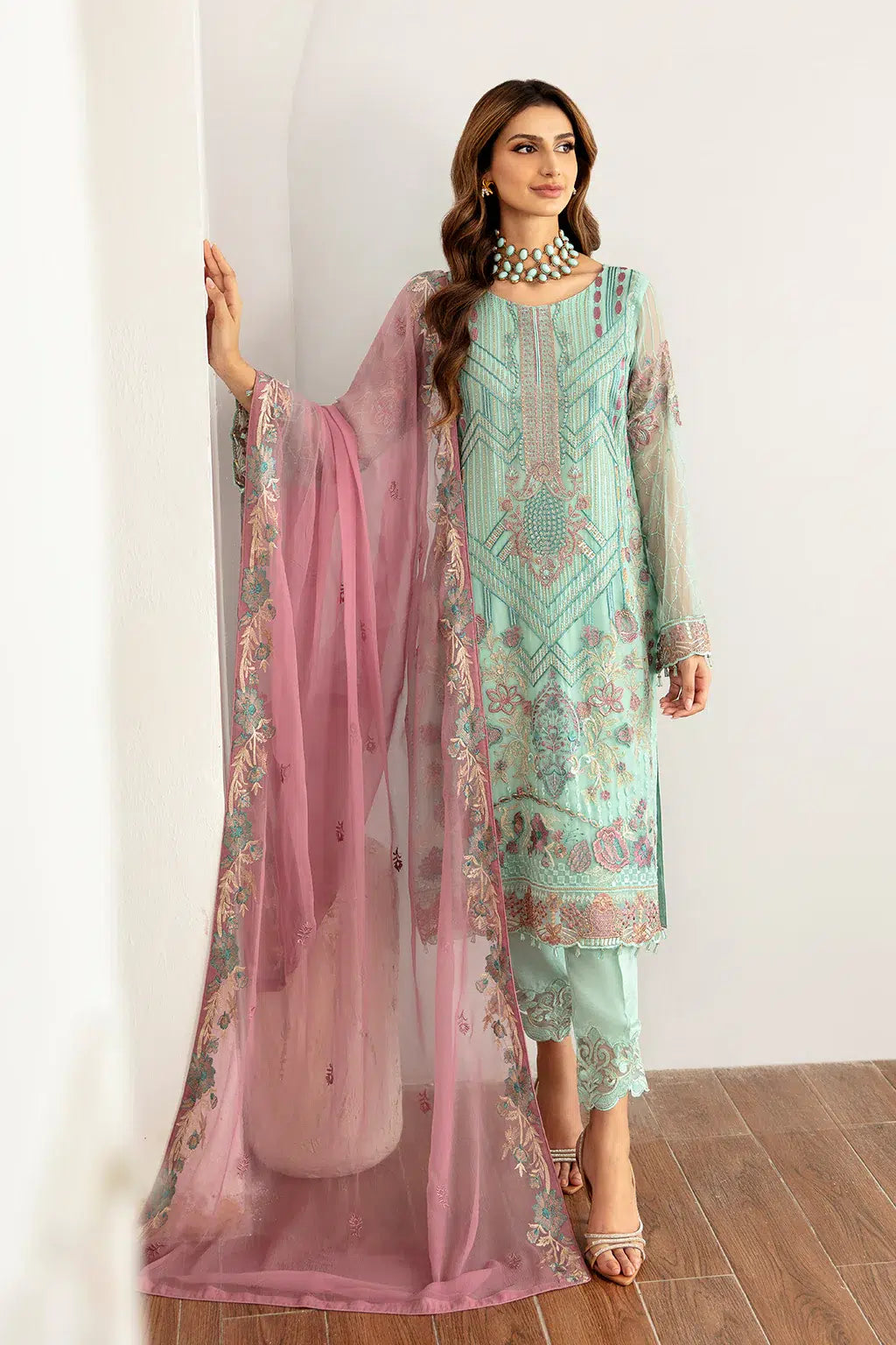 Ramsha | Rangoon Chiffon Collection | D-1107