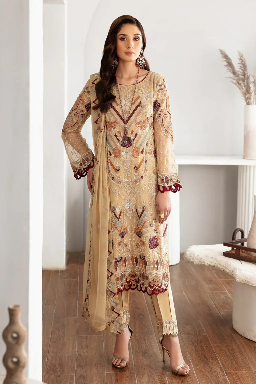 Ramsha | Rangoon Chiffon Collection | D-1108