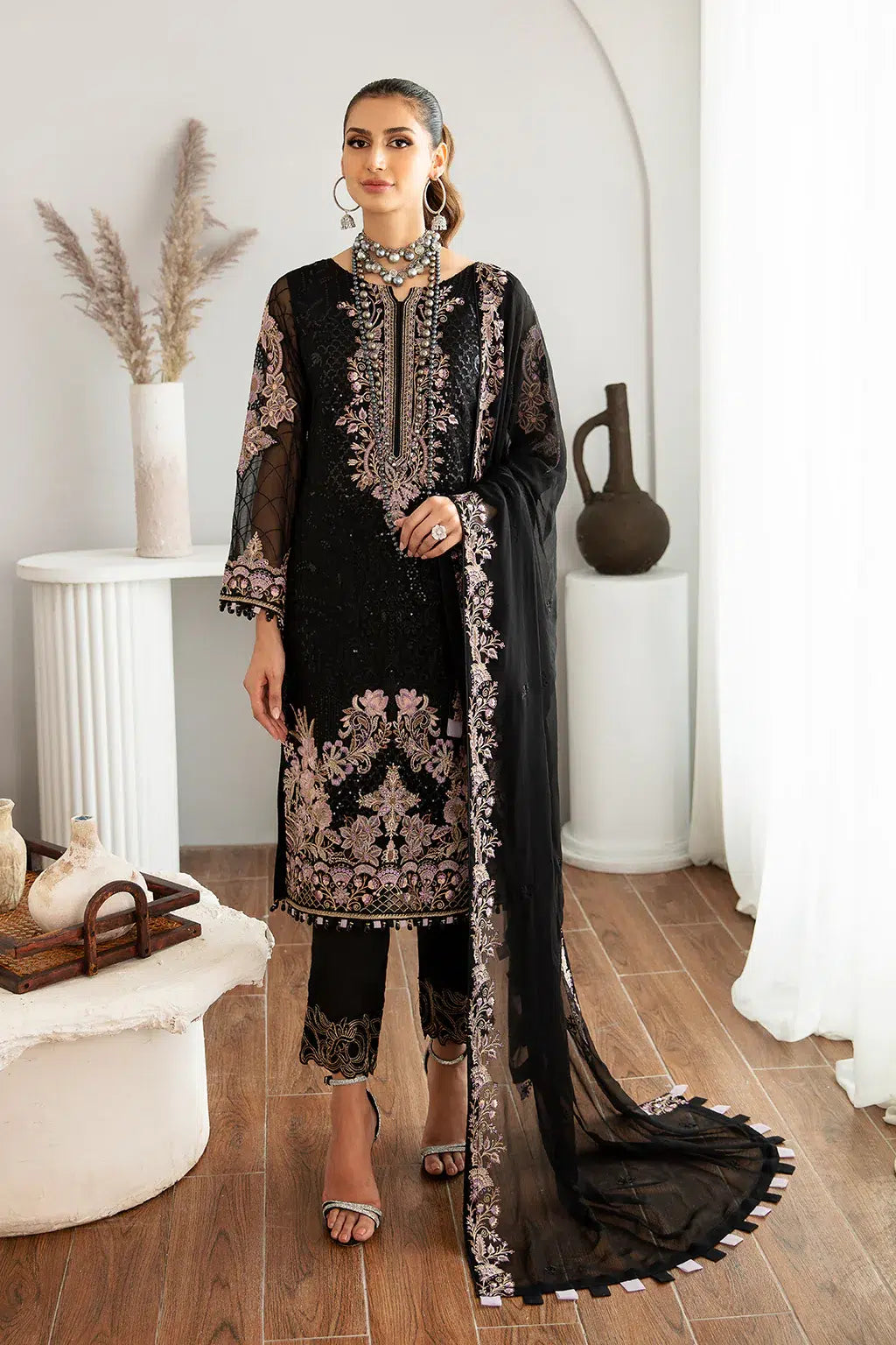 Ramsha | Rangoon Chiffon Collection | D-1106