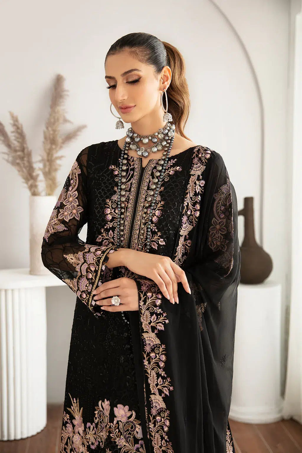 Ramsha | Rangoon Chiffon Collection | D-1106