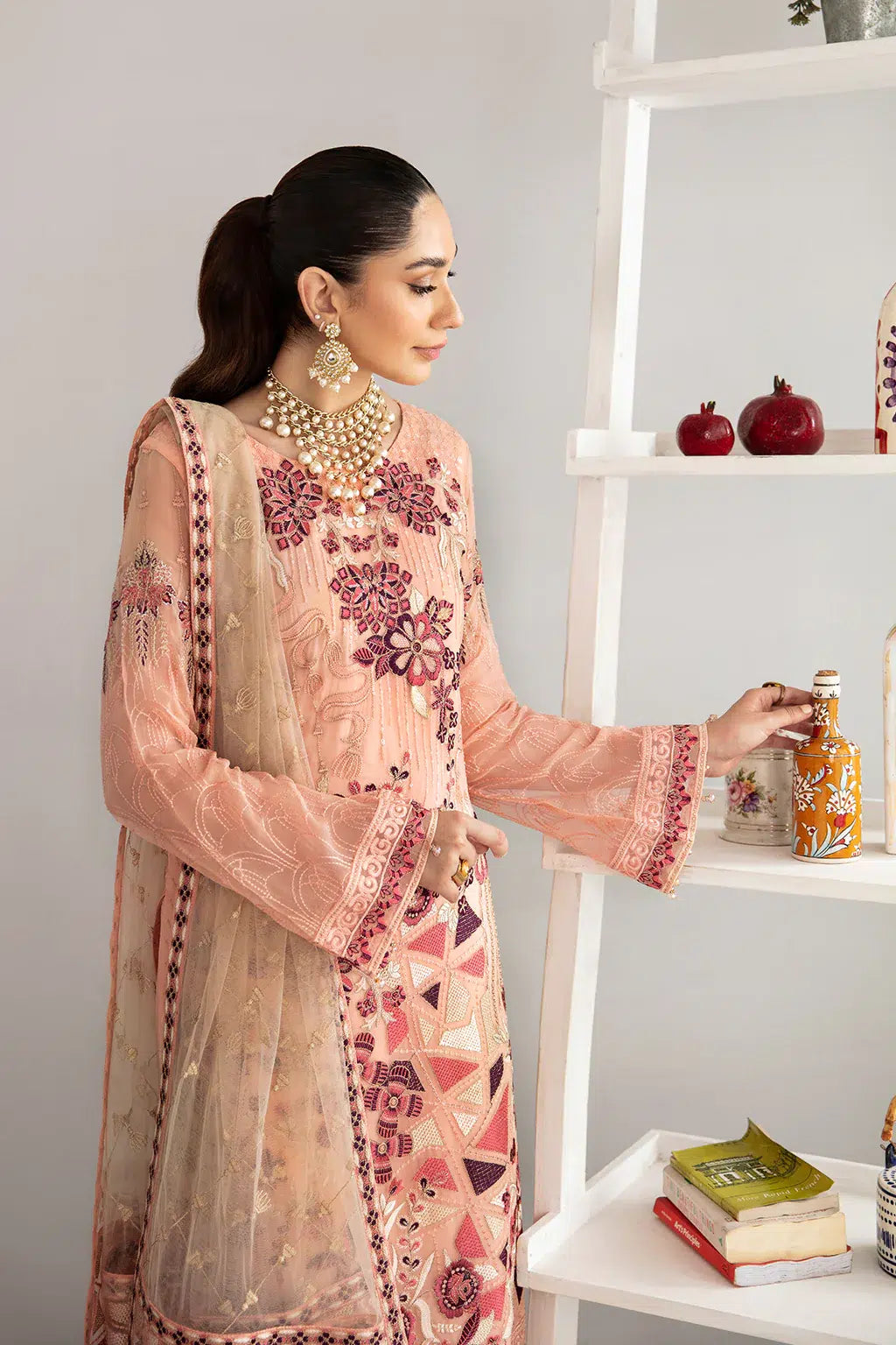 Ramsha | Rangoon Chiffon Collection | D-1112