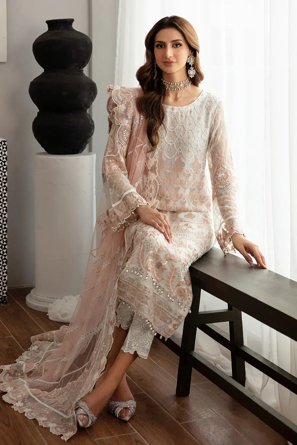 Ramsha | Rangoon Chiffon Collection | D-1103