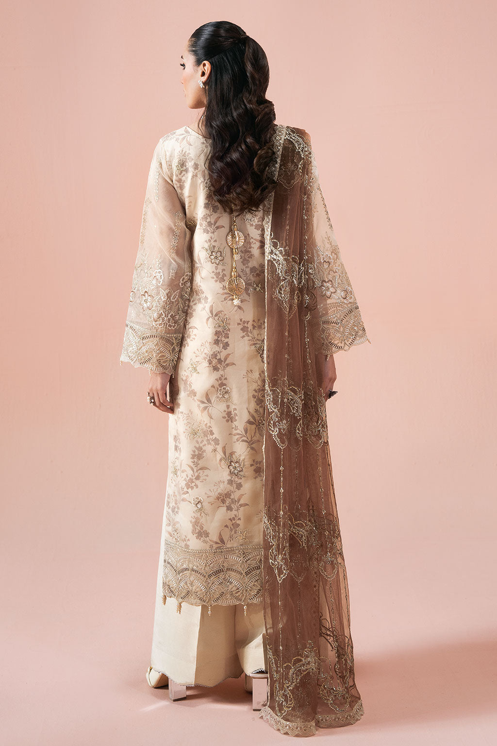 Ramsha | Rangeen Organza | PS-102 - Luxury Dress - available at Maria Faisal in UK and USA.
