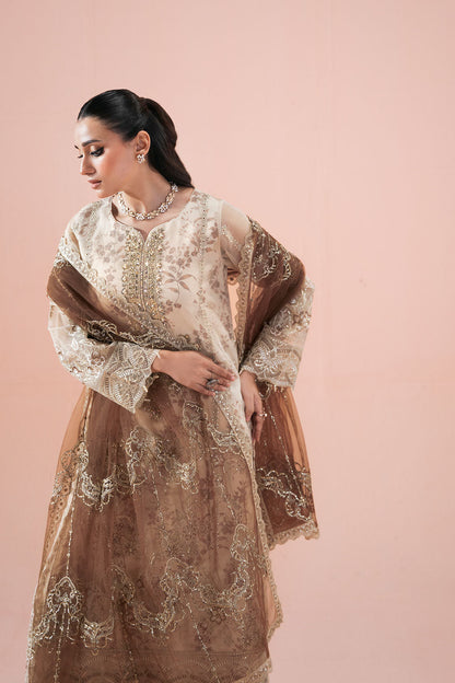 Ramsha | Rangeen Organza | PS-102 - Luxury Dress - available at Maria Faisal in UK and USA.