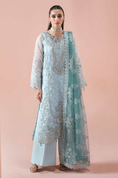 Ramsha | Rangeen Organza | PS-108 - Luxury Dress - available at Maria Faisal in UK and USA.