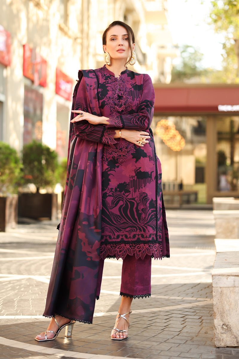 Rangrasiya | Lifestyle Winter Edit 25 | Freya - Casual Dress - available at Maria Faisal in UK and USA.